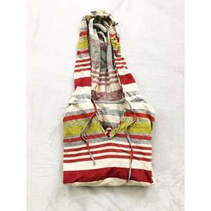 CALVIN KLEIN• Shrug Poncho